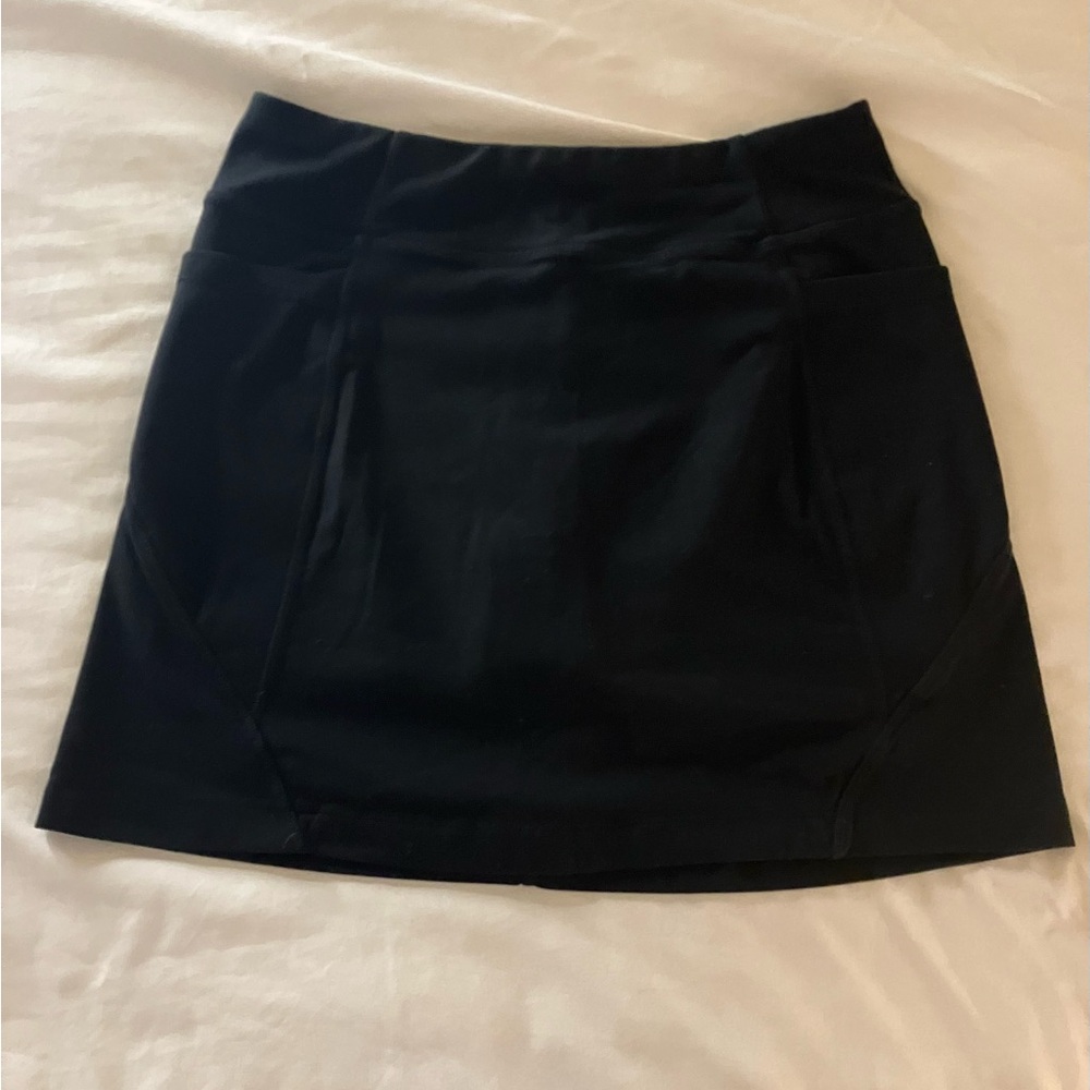 Black Athleta Tennis Skirt